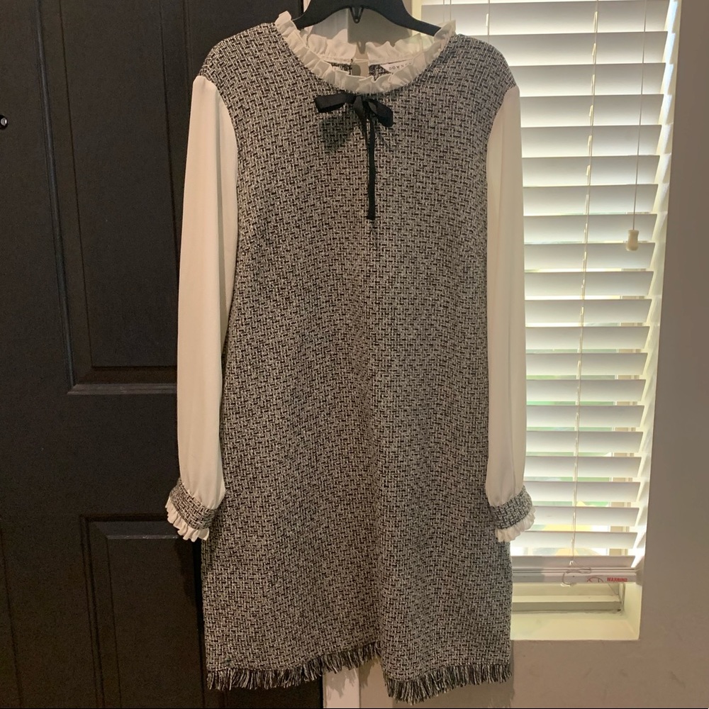 DownEast Black and white dress